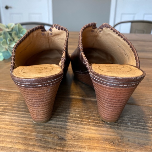 Jack Rogers brown Simone Wedge Mule Clogs - Picture 3 of 6